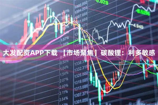 大发配资APP下载 【市场聚焦】碳酸锂：利多敏感