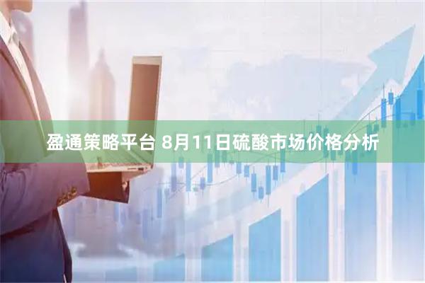 盈通策略平台 8月11日硫酸市场价格分析