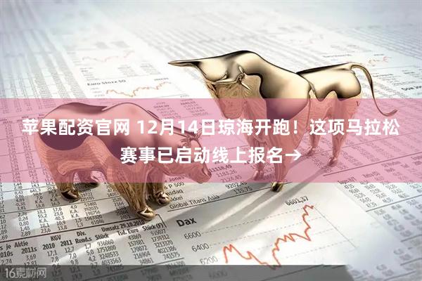苹果配资官网 12月14日琼海开跑！这项马拉松赛事已启动线上报名→
